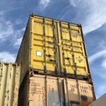 фото контейнер 20 футов б/у сухогрузный
